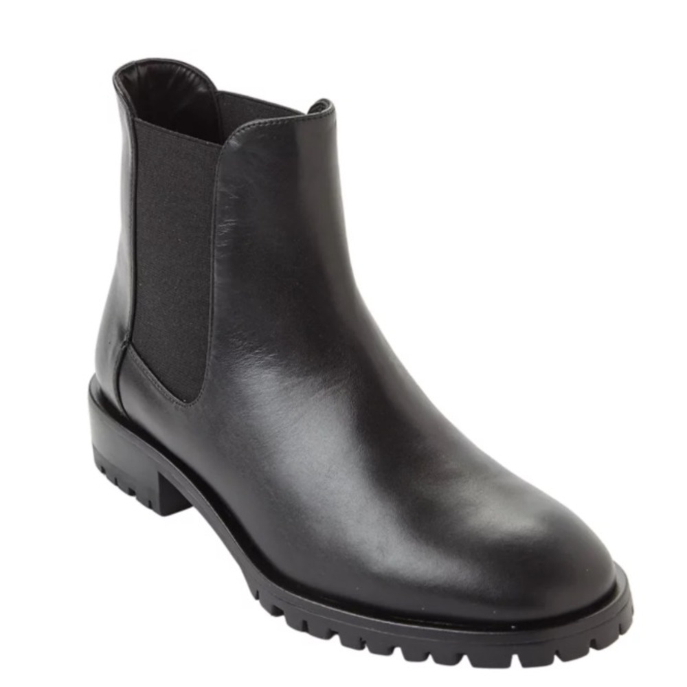 Stuart Weitzman black Chelsea Boots
